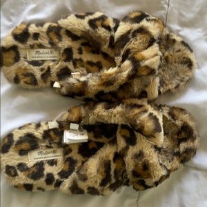 Madewell Leopard Slippers